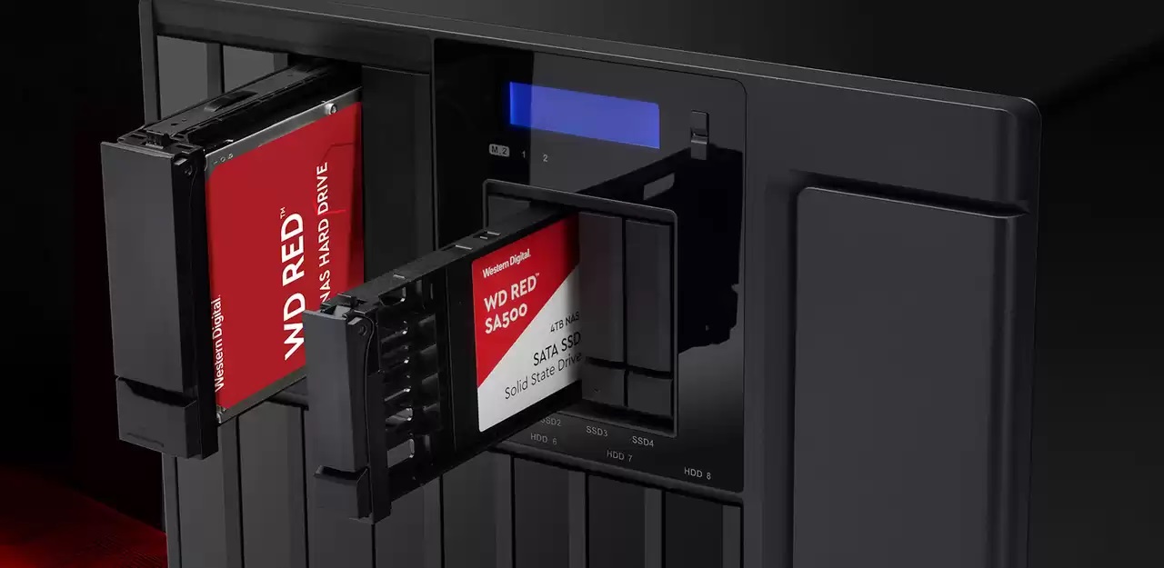 SSD Накопитель M.2 Western Digital Red 1TB 2280 SATA WDS100T1R0B